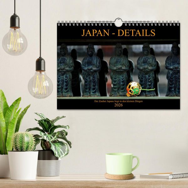 Produktbild: Japan - Details (Wandkalender 2026 DIN A4 quer), CALVENDO Monatskalender