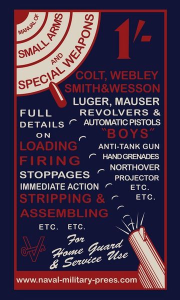Produktbild: MANUAL OF SMALL ARMS AND SPECIAL WEAPONS Loading- Firing-Stoppages-Stripping & Assembling