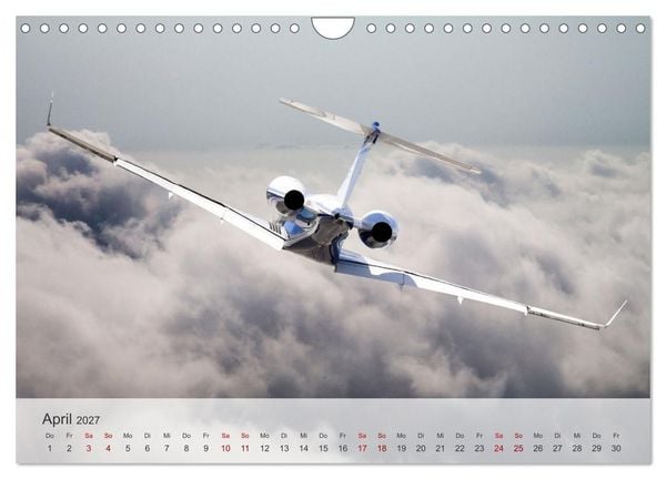 Produktbild: Flugzeuge &uuml;ber den Wolken (Wandkalender 2027 DIN A4 quer), CALVENDO Monatskalender