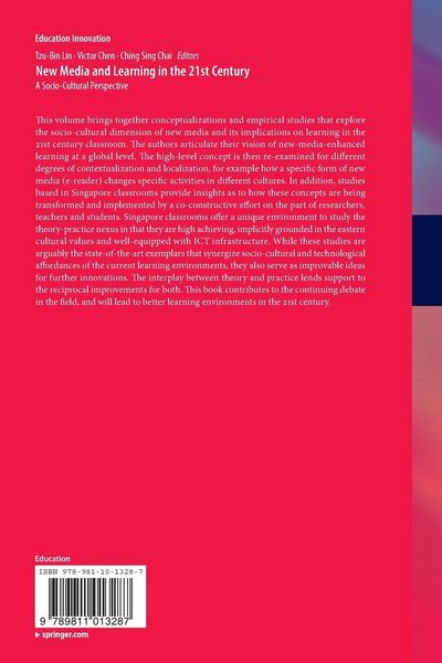 Produktbild: New Media and Learning in the 21st Century
