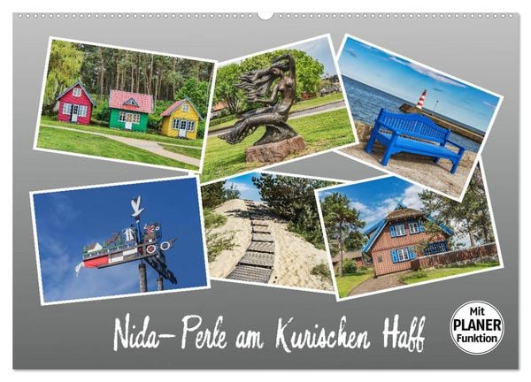 Nida - Perle am Kurischen Haff (Wandkalender 2026 DIN A2 quer), CALVENDO Monatskalender