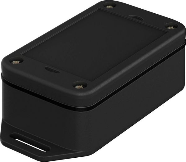 Produktbild: Bopla BL 704025 WL2 DO-9005 BOLINK_SET 16174565.HMT1 Flansch-Geh&auml;use 71.1 x 43.2 x 27.7 Polycarbonat V0 Schwarz (RAL 9005) 1 St.