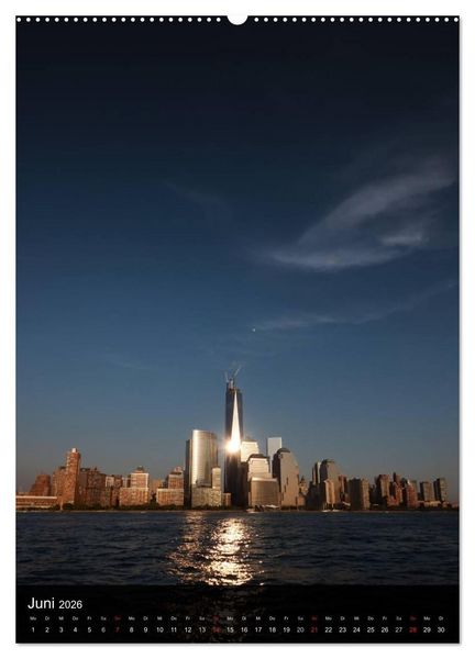 Produktbild: New York (Wandkalender 2026 DIN A2 hoch), CALVENDO Monatskalender
