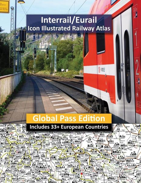 Produktbild: Interrail/Eurail Icon Illustrated Railway Atlas - Global Pass Edition
