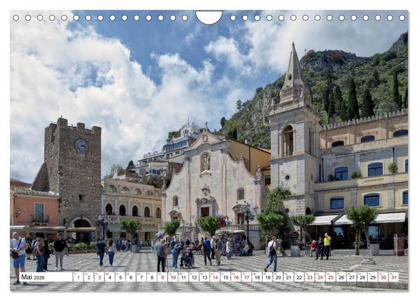 Produktbild: Sizilien - Wo der S&uuml;den leuchtet (Wandkalender 2026 DIN A4 quer), CALVENDO Monatskalender