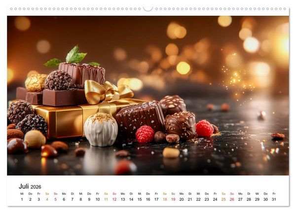 Produktbild: Sch&auml;tze der Confiserie Kunst (Wandkalender 2026 DIN A2 quer), CALVENDO Monatskalender