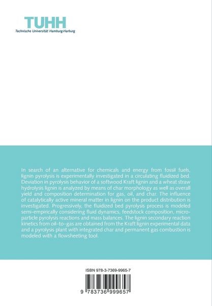 Produktbild: Fast Pyrolysis of Technical Lignins in a Circulating Fluidized Bed Reactor