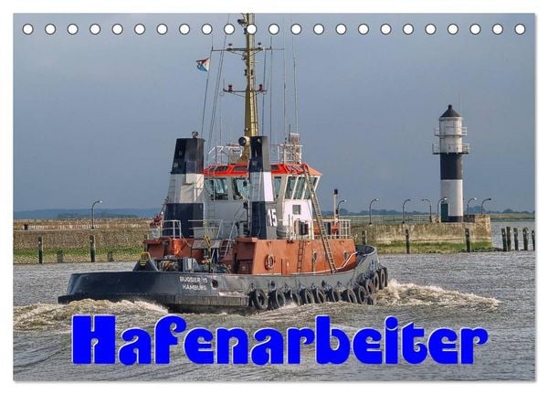 Produktbild: Hafenarbeiter (Tischkalender 2026 DIN A5 quer), CALVENDO Monatskalender