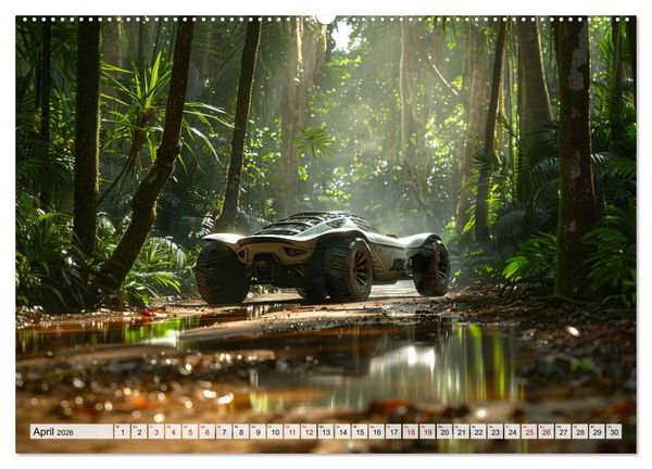 Produktbild: Future Rides (hochwertiger Premium Wandkalender 2026 DIN A2 quer), Kunstdruck in Hochglanz