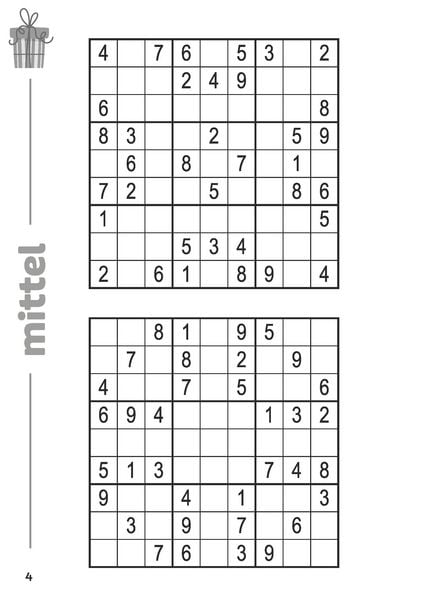 Produktbild: Maxi-Buch Weihnachtsausgabe Sudoku