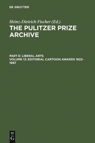 Produktbild: Editorial Cartoon Awards 1922-1997
