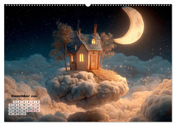 Produktbild: Ein Zuhause ist kein Winkelma&szlig;, sondern ein Gef&uuml;hl (Wandkalender 2026 DIN A2 quer), CALVENDO Monatskalender