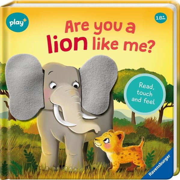Play+ Are you a lion like me?, Gebundene Ausgabe von Kathrin Lena Orso, Ravensburger Verlag GmbH, 978-3-380-97002-6
