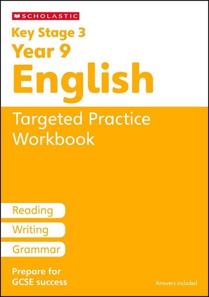 Produktbild: KS3 Year 9 English Targeted Practice Workbook