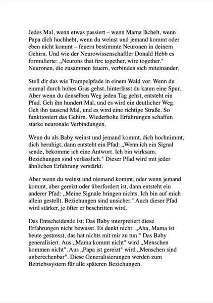 Produktbild: Wie Fr&uuml;hkindliche Erlebnisse Unsere Beziehungen Formen