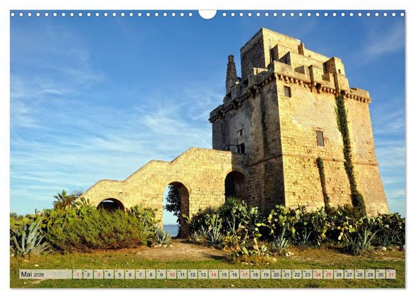 Produktbild: il Salento Kulturlandschaft zwischen zwei Meeren (Wandkalender 2026 DIN A3 quer), CALVENDO Monatskalender