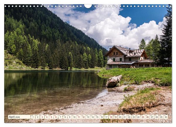 Produktbild: A JOURNEY ON THE DOLOMITES (Wall Calendar 2026 DIN A3 landscape), CALVENDO 12 Month Wall Calendar