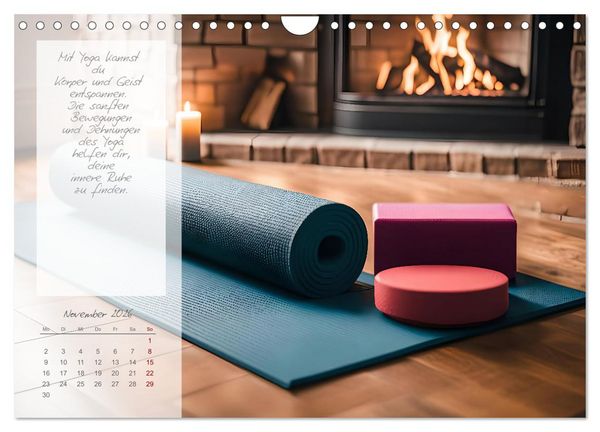 Produktbild: Wellnesstage zuhause - 12 anregende KI Ideen f&uuml;r deine pers&ouml;nlichen Spa Tage (Wandkalender 2026 DIN A4 quer), CALVENDO Monatskalender