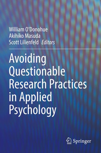 Produktbild: Avoiding Questionable Research Practices in Applied Psychology