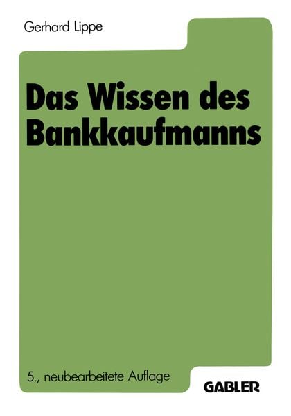 Produktbild: Das Wissen des Bankkaufmanns