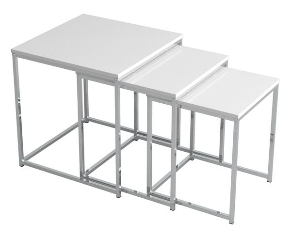 Produktbild: 3-tlg. Set Beistelltisch Couchtisch Sofatisch