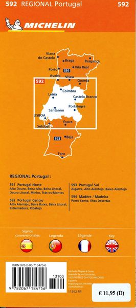 Produktbild: Michelin Portugal Mitte