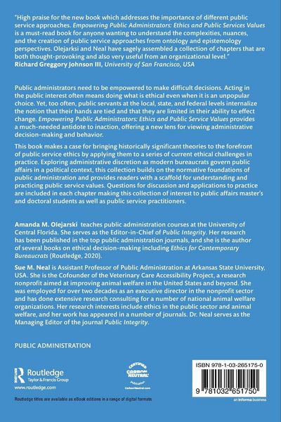 Produktbild: Empowering Public Administrators