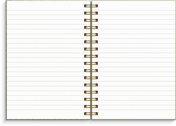Produktbild: Burde Notizbuch A5 ArtDeco