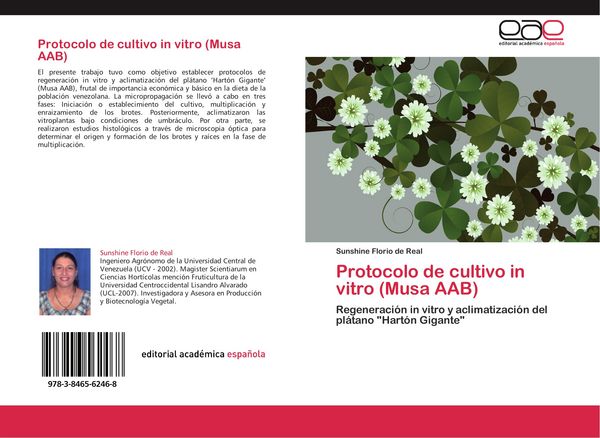 Produktbild: Protocolo de cultivo in vitro (Musa AAB)