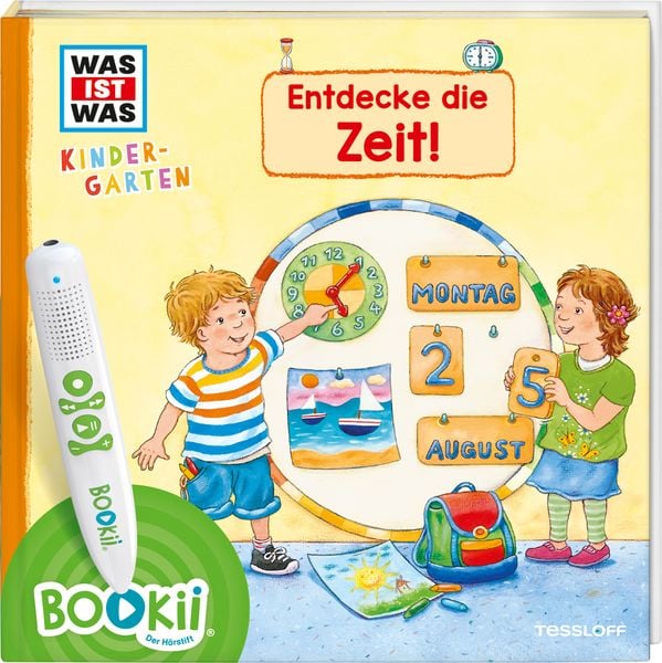 Produktbild: BOOKii&reg; WAS IST WAS Kindergarten Entdecke die Zeit!