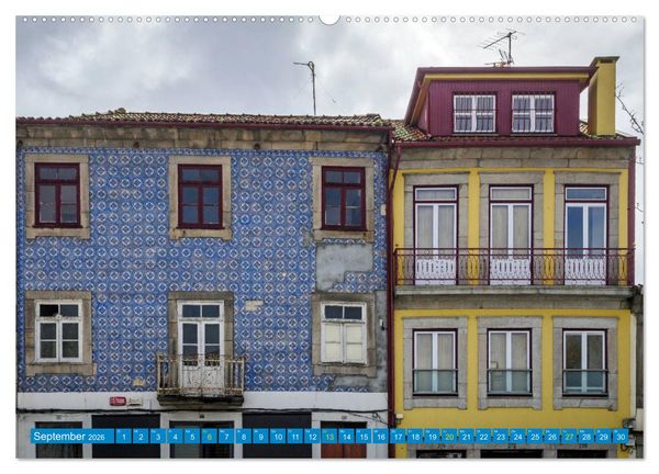 Produktbild: Porto & das Douro-Tal (Wandkalender 2026 DIN A2 quer), CALVENDO Monatskalender