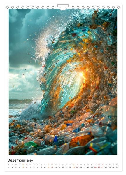 Produktbild: Unsere Umwelt leidet (Wandkalender 2026 DIN A4 hoch), CALVENDO Monatskalender