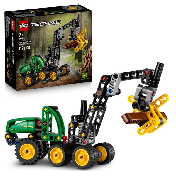 Produktbild: LEGO Technic 42218 John Deere 1470H Rad-Harvester, Kinder Spielzeug