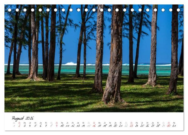 Produktbild: Mauritius - Momente einer Insel (Tischkalender 2026 DIN A5 quer), CALVENDO Monatskalender