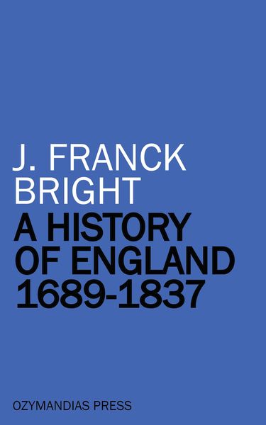 Produktbild: A History of England 1689-1837