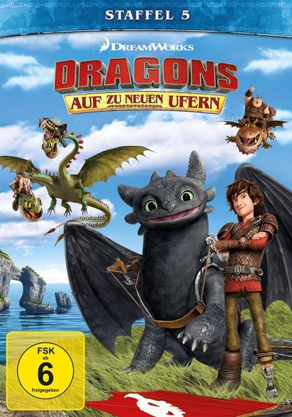 Dragons - Auf zu neuen Ufern - Staffel 5 [4 DVDs]