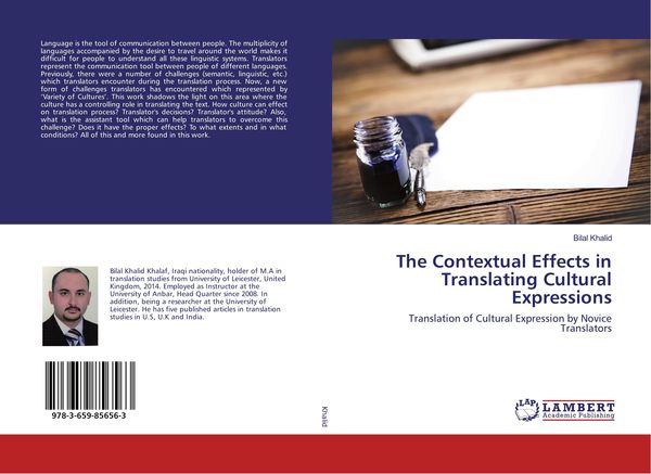 Produktbild: The Contextual Effects in Translating Cultural Expressions