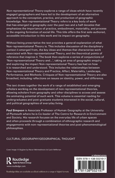 Produktbild: Non-representational Theory