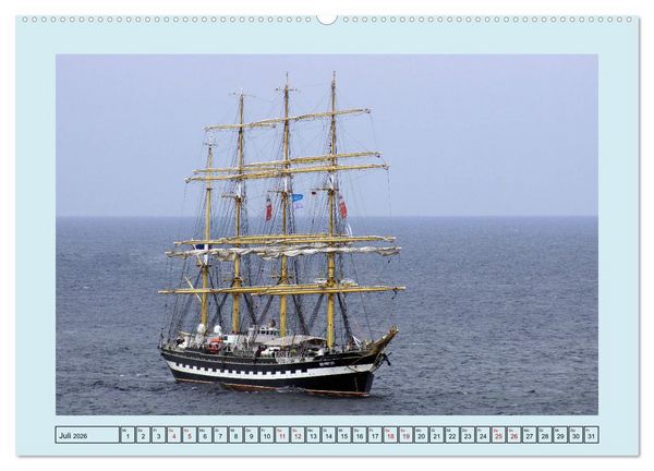 Produktbild: Segelschulschiffe aus aller Welt (hochwertiger Premium Wandkalender 2026 DIN A2 quer), Kunstdruck in Hochglanz