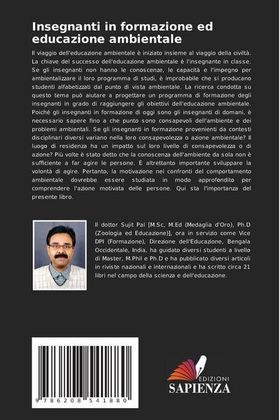 Produktbild: Insegnanti in formazione ed educazione ambientale