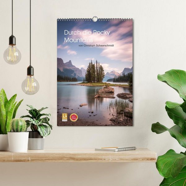 Produktbild: Die kanadischen Rockies (Wandkalender 2026 DIN A3 hoch), CALVENDO Monatskalender