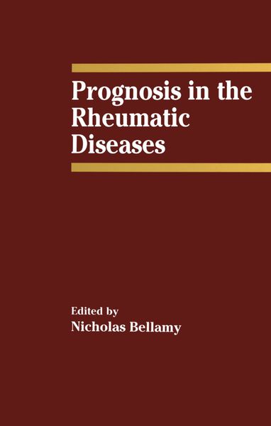Produktbild: Prognosis in the Rheumatic Diseases