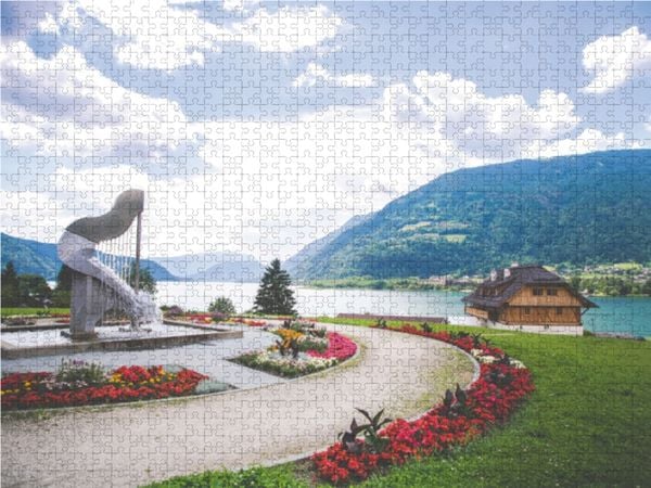 Produktbild: CALVENDO Puzzle Stiftsschmiede am Ossiacher See 1000 Teile Lege-Gr&ouml;&szlig;e 64 x 48 cm Foto-Puzzle Bild von Susanne Stark Sugarsweet - Photo