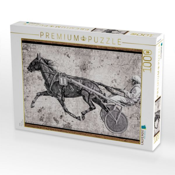 Produktbild: CALVENDO Puzzle Sulky | 1000 Teile Lege-Gr&ouml;&szlig;e 64x48cm Foto-Puzzle f&uuml;r gl&uuml;ckliche Stunden