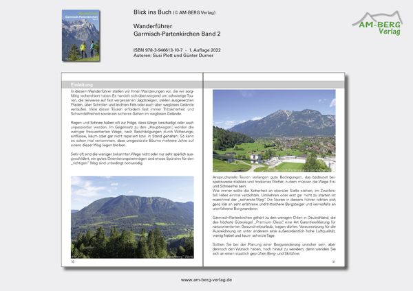 Produktbild: Wanderf&uuml;hrer Garmisch-Partenkirchen Band 2