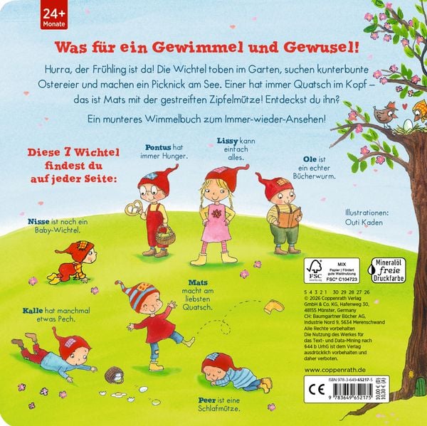 Produktbild: Mein Fr&uuml;hlingswichtel-Wimmelbuch