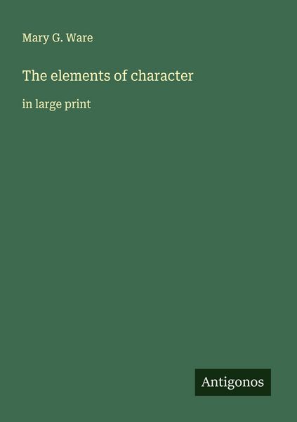 Produktbild: The elements of character