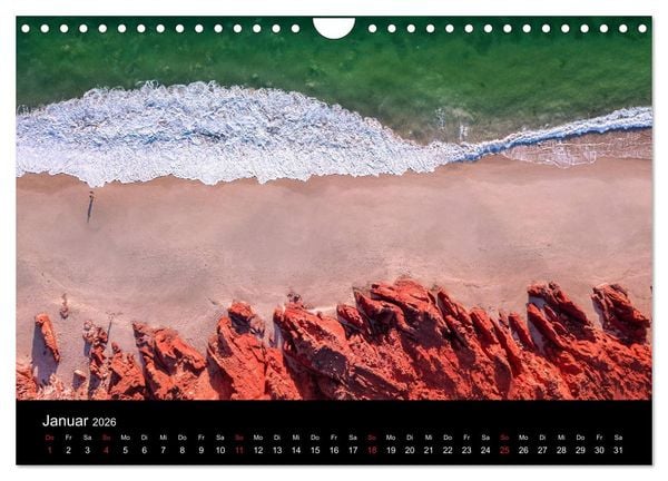Produktbild: Australien 2026 Kimberley aus der Vogelperspektive (Wandkalender 2026 DIN A4 quer), CALVENDO Monatskalender