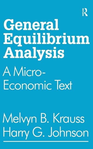 Produktbild: General Equilibrium Analysis