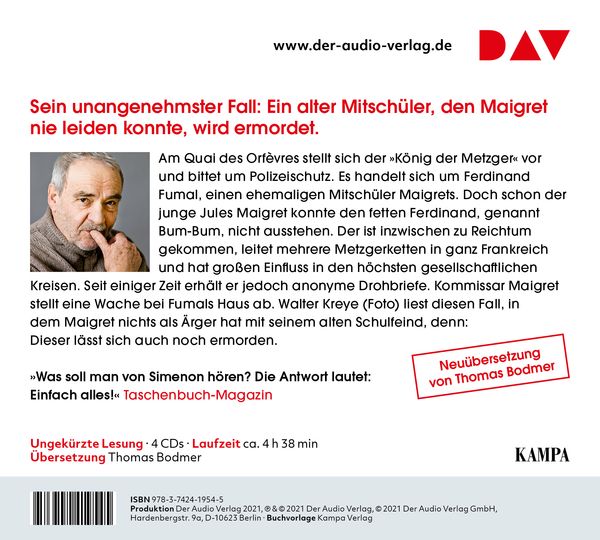 Produktbild: Maigret erlebt eine Niederlage